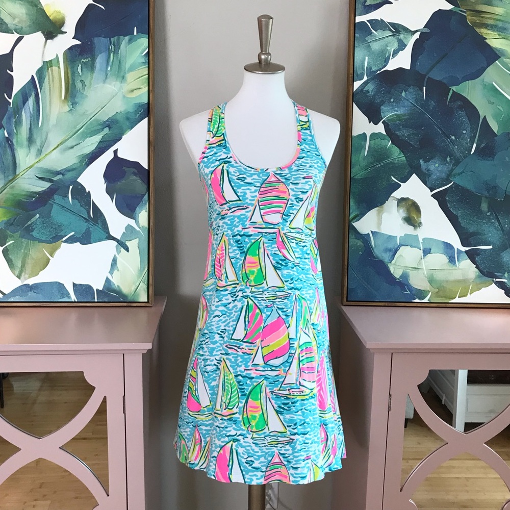 NWT Lilly Pulitzer Melle Dress | You Gotta Regatta - Picture 1 of 8